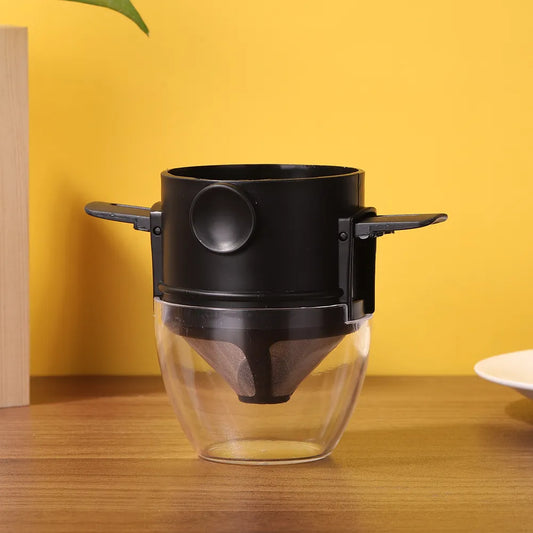 Foldable Drip Coffee Holder Funnel Basket